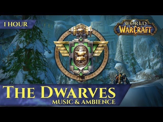 The Dwarves of Vanilla - Music & Ambience (1 hour, 4K, World of Warcraft Classic)