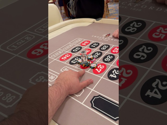 High Rolling On The Roulette Table At Resort World  #shorts