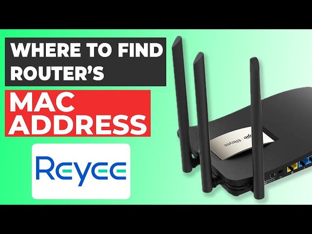 How to Find the MAC Address on Your Reyee Router