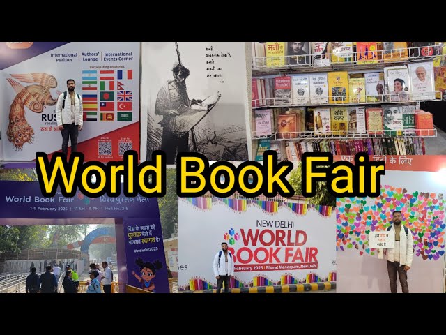 World Book Fair in New Delhi | Book Fair Vlog | All Types of Books | International Books and Authors