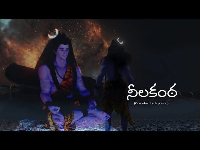 one who drank poison #mahadeva #shiva