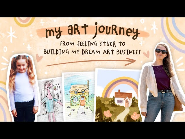 My Art Journey To Building A Small Art Business In My Late 20s