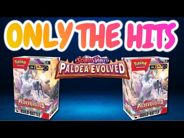 Opening a WHOLE CASE of Pokemon Paldea Evolved Build and Battle Boxes, ONLY THE HITS Recap