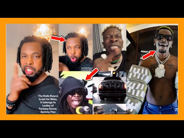 Shatta Wale’s $500,000 Rolls Royce Belongs To Leslie; It's Not For Him - Wizla Finito