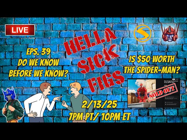 Eps. 39 - Do We Know If Marvel Legends Spider-Man Maximum Series is Worth It?