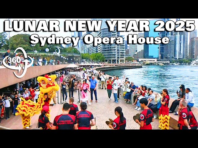 Lunar New Year 2025 at the Sydney Opera House | 360° VR View