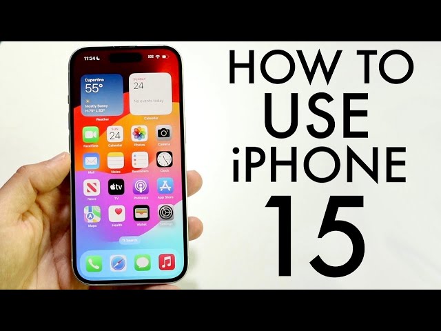 How To Use iPhone 15/iPhone 15 Plus! (Complete Beginners Guide)