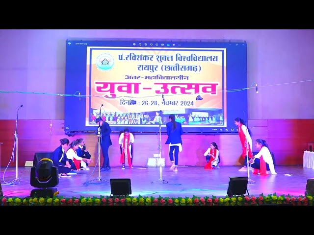 Youth Festival 2024-25: Day-3-A (28/11/2024),Pt. Ravishankar Shukla University, Raipur Chhattisgarh