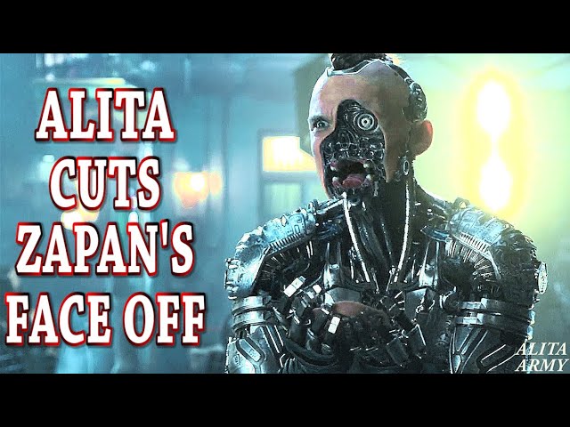 Alita cuts Zapan's face-off | Alita: Battle Angel (2019) Original Movie Clip 4K UHD