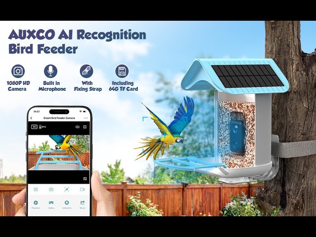 The Bird Lover App User Guide- Everything You Need to Know About the Auxco Smart Bird Feeder