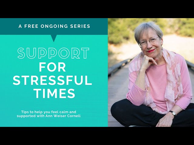 Support for Stressful Times May 4 2021