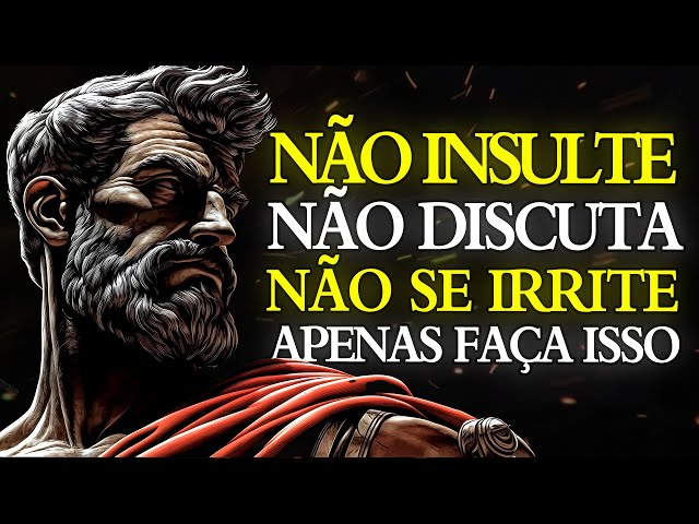 Como NUNCA Se IRRITAR Nem Se INCOMODAR com NINGUÉM | ESTOICISMO 🏛️