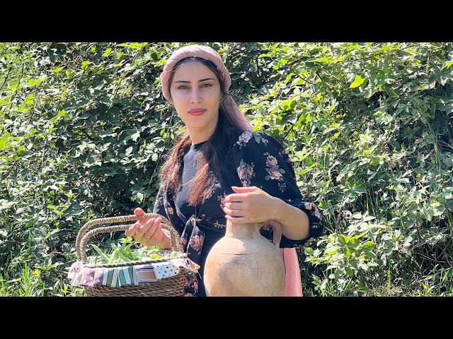 Cooking Bean Pilaf (Istanbuli) With Fresh And Organic Beans In The War Hut