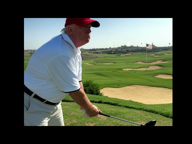 Trump Land - Gaza golf resort