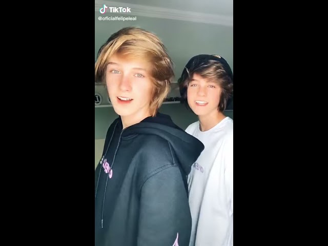 irmãos Leal lindos te amo fã número tiktok❤😍