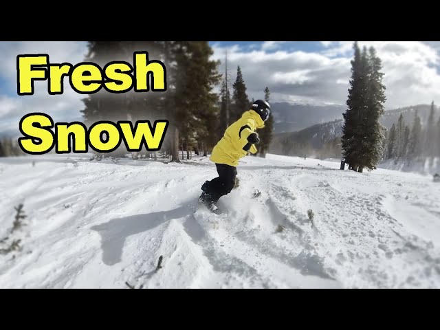 Breckenridge Opening day Conditions and Terrain | Snowboarding