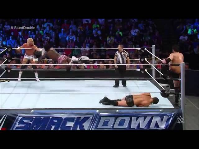 Dolph Ziggler & 'R Ziggler' vs  The Miz vs  Damien 'Mizdow'  SmackDown, September 12, 2014