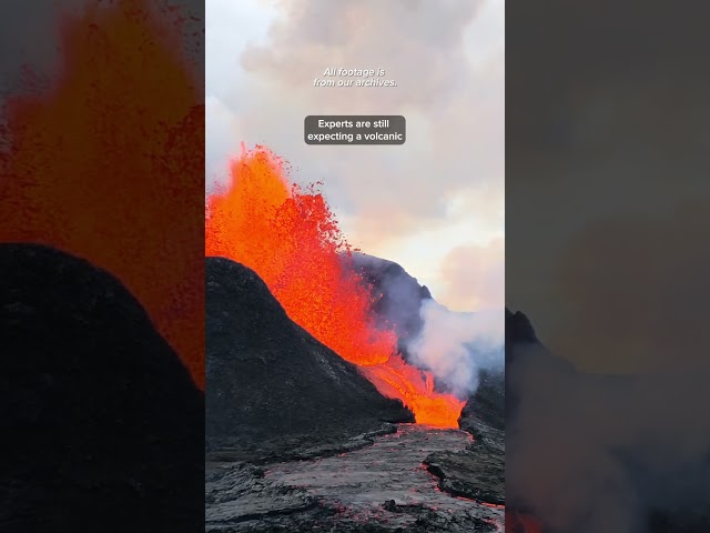 Blue Lagoon remains temporarily closed due to the expected volcanic eruption in Iceland 😢🌋 #iceland