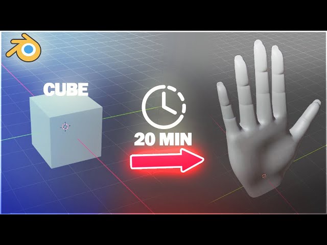 Make Hands *EASY* in Blender! Fast, Efficient & Consistent Way