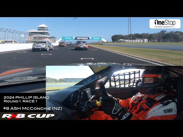 Hop On Board With NZ Driver Ash McConchie  | RX8 Cup Series | Rnd 1 Phillip Island 2024