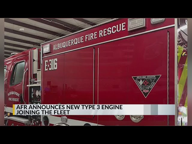 Albuquerque Fire Rescue gives sneak peak at new truck