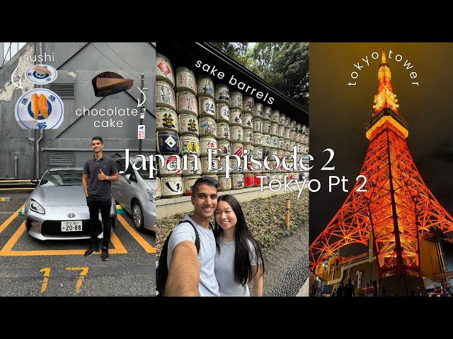 EPISODE 2: Exploring Tokyo! 🇯🇵 | TMG Observatory | Sake Barrels | Tokyo Tower | Daikoku PA |