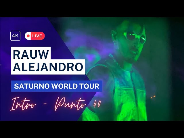 #rauwalejandro sale con toda en #miami con su hit #punto40 #reggaeton