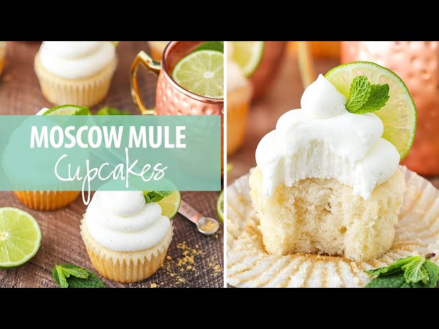 Moscow Mule Cupcakes