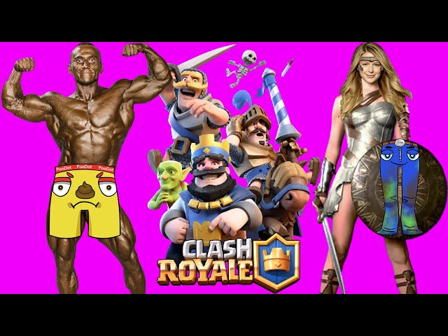 NOOBS PLAY CLASH ROYALE FROM START LIVE