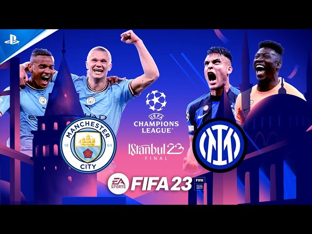 FIFA 23 - Manchester City vs Inter Milan|| UEFA Champions League Final ( 11/06/2023) #uclfinal