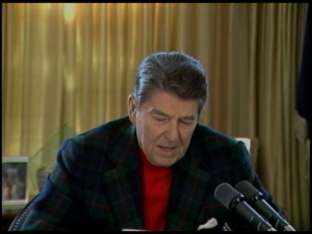 President Reagan's Radio Address on US Foreign Policy on April 7, 1984