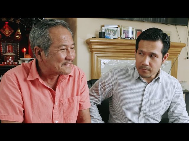 Phuoc asks his father Phong what motivated him to overcome challenges