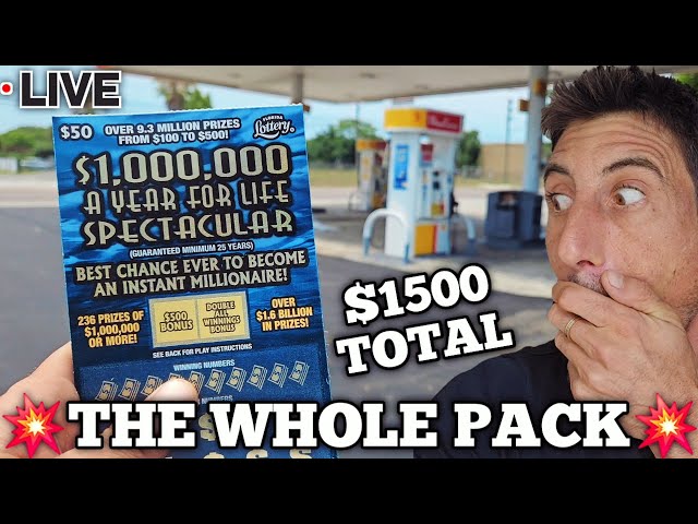 Full Pack of $50 Tickets! | Scratch Life