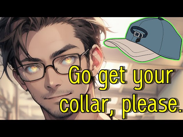 M4M ASMR Roleplay - College study buddy tells you to get your collar