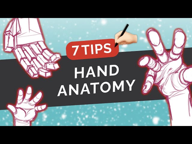 How to draw HAND ANATOMY and POSES - Art Tutorial (livestream highlights)