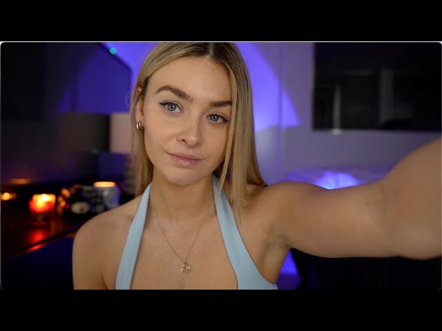 ASMR For Stress Relief & Instant Mood Boost 💙 (Personal Attention, Rain & Ramble)