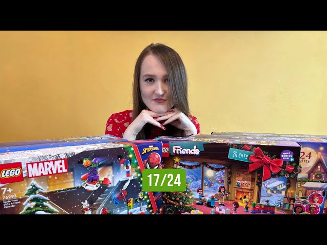 LEGO ADVENT CALENDARS: HARRY POTTER, CITY, FRIENDS, DISNEY, STAR WARS, MARVEL UNBOXING 17/2024