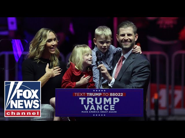 'With liberty and justice for all': Trump grandkids recite Pledge of Allegiance