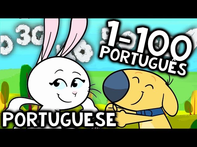 Aprender Os Números Em Português Canção | Portuguese Numbers 1-100 Song