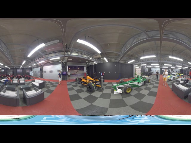 F1 revs 8K video 360