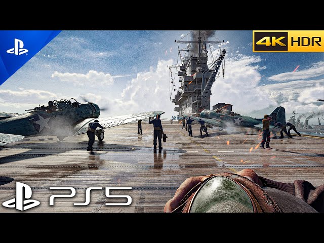 (PS5) BATTLE OF MIDWAY | Ultra Realistic Graphics Gameplay [4K 60FPS HDR] Call of Duty