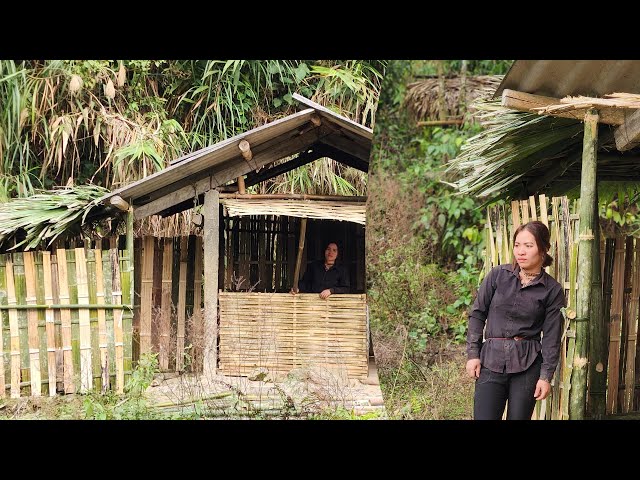 Poor Girl Builds Amazing Bamboo Bathroom From Scratch