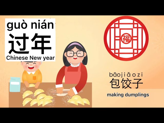 【En Sub】Learn Chinese New Year in Chinese Mandarin, Mr Sun Mandarin