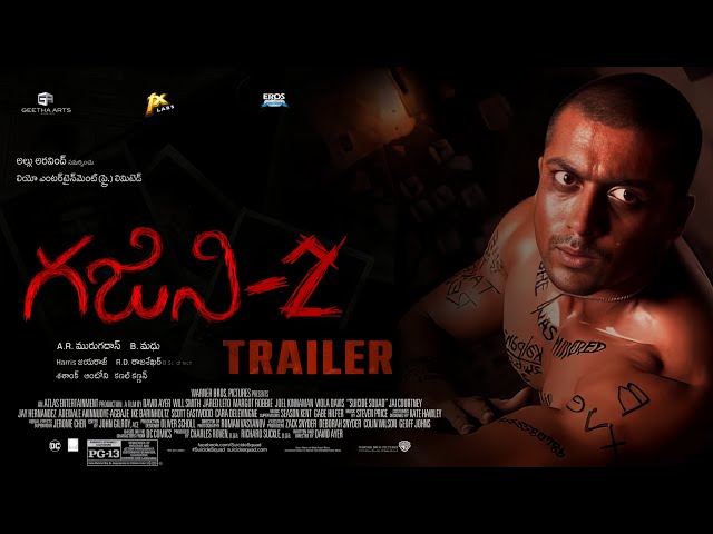 Ghajini 2 Trailer Telugu | Surya |  G  Arts | A R Murugadoss  | Harish Jaya Raj