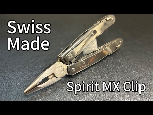 A Classy EDC Multitool, Victorinox Spirit MX Clip