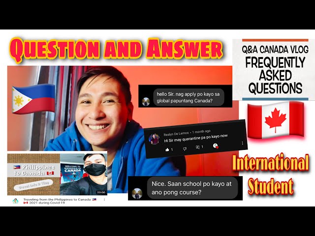 Q&A International Student Canada