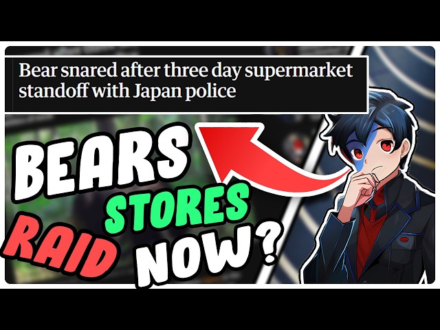 Bears Are Raiding Japanese Supermarkets Now? (Funny News Stories) #commentary #news