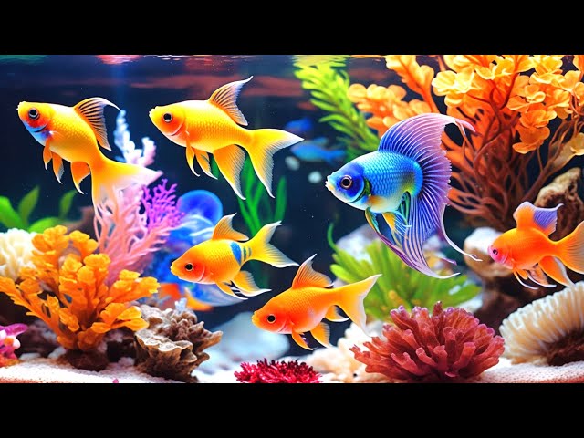 Calming Ocean Ambience 🐡 – Beautiful Underwater Life and Soothing Music