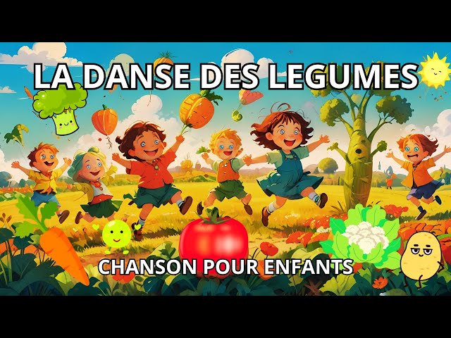 La Danse des Légumes | Chanson pour Enfants | Amuse-toi avec les Légumes qui Dansent !