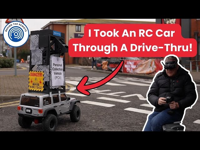 Remote Control Car Experiment  - We took an RC car to KFC and it worked